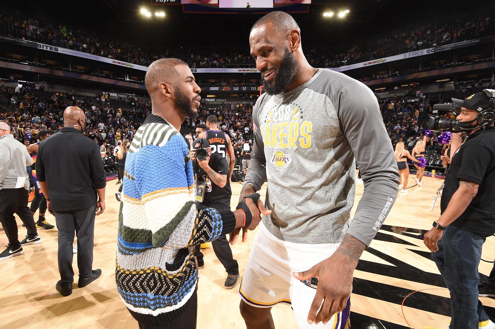 乐鱼体育平台-詹姆斯与NBA史上35.6%的球员同场竞技过 名列历史第一 保罗第二